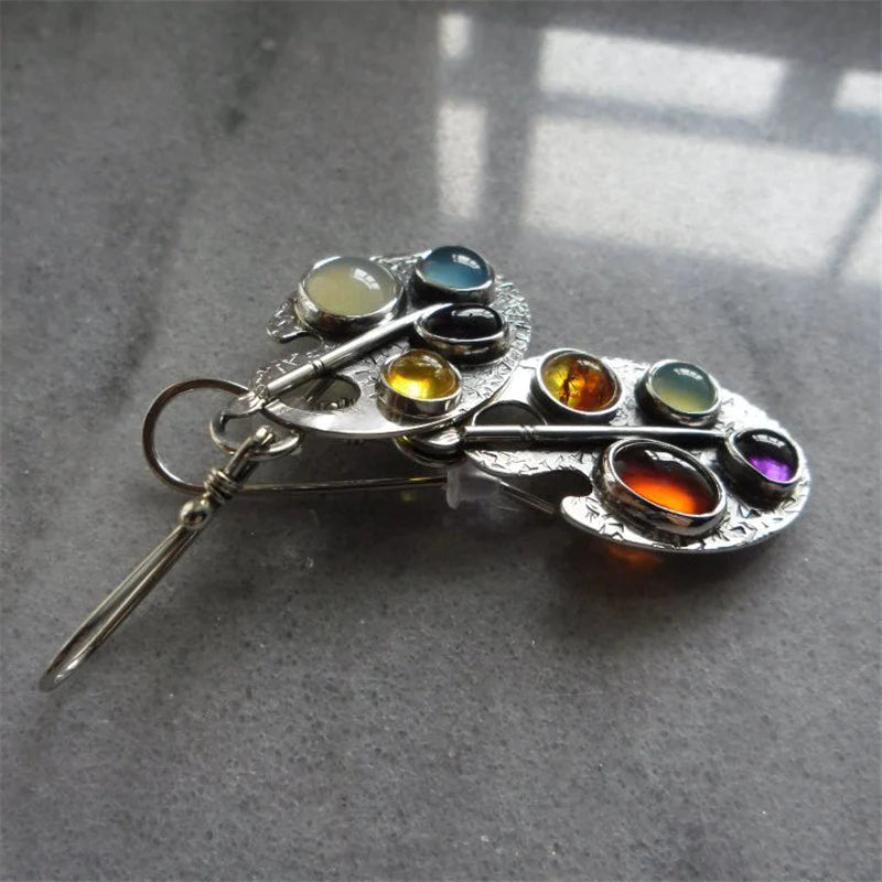 Vibrant Glow Drop Earrings
