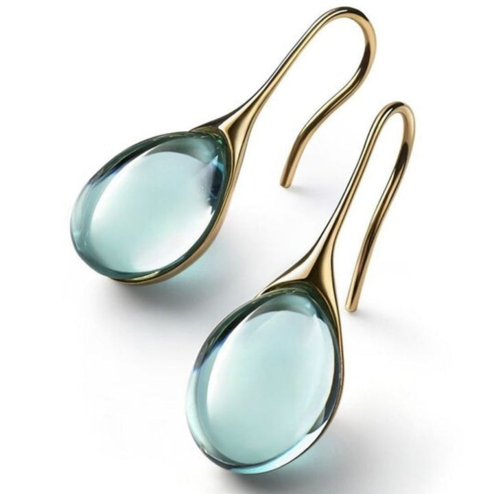 Luminous Elegance Drop Earrings