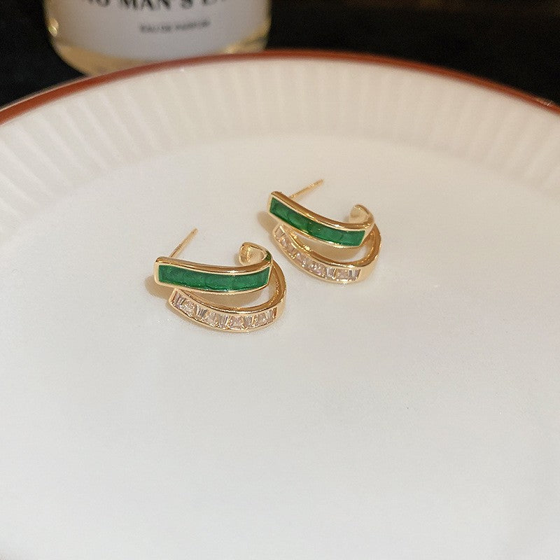 Golden Glow Chloé Feuillage Earrings