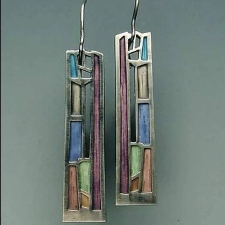 Retro Radiance Earrings