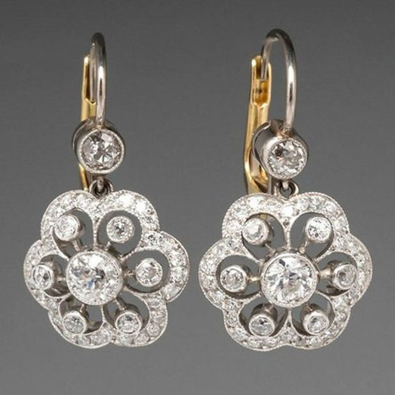 Radiant Mandala Glow Earrings