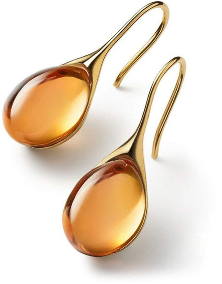 Luminous Elegance Drop Earrings
