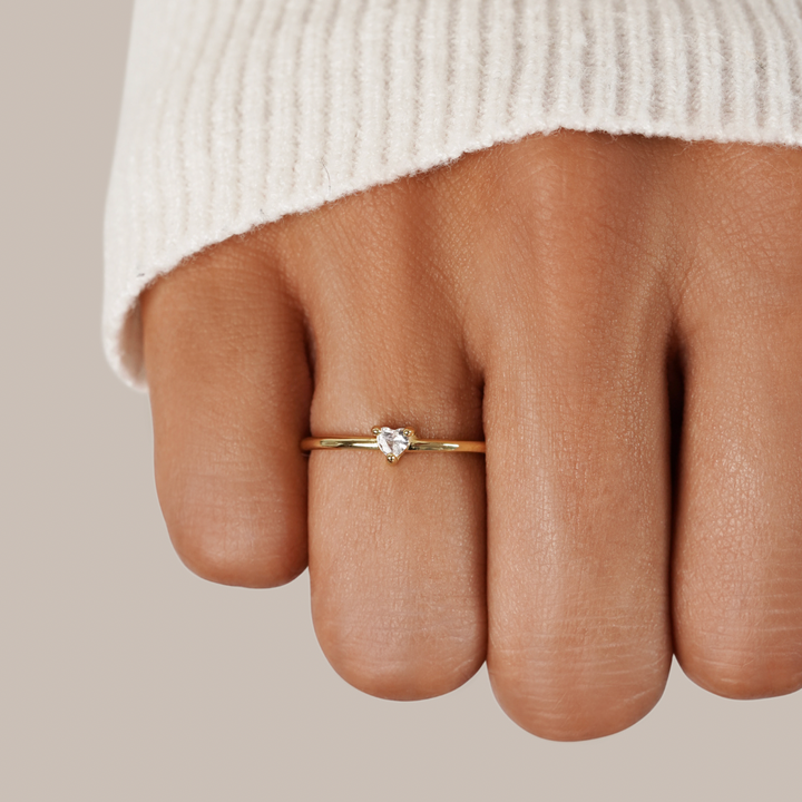 Heartfelt Charm: The 'Petit Amour' Ring