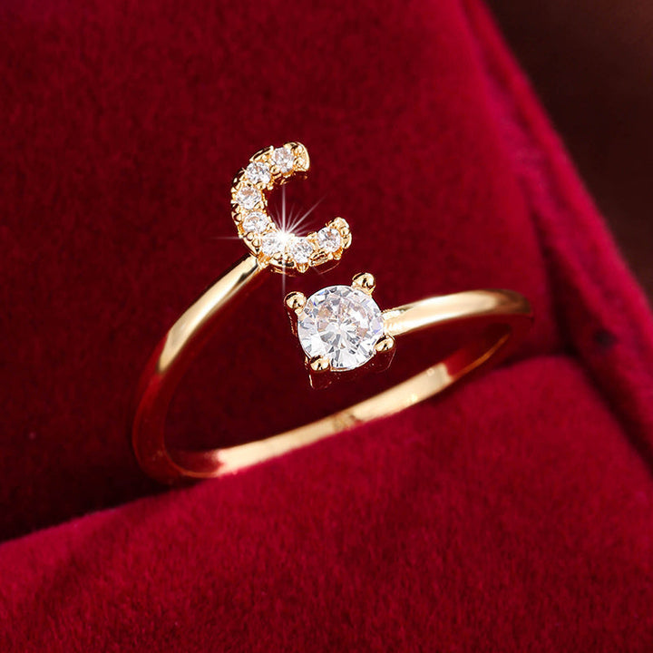 Letter – Initial Engraved in Light