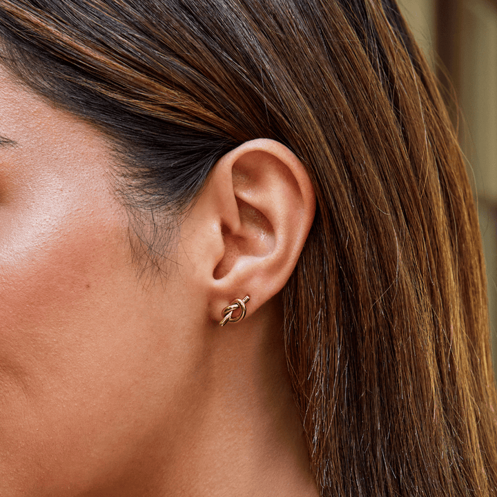 Adela Knot Earrings: Timeless Twists of Elegance