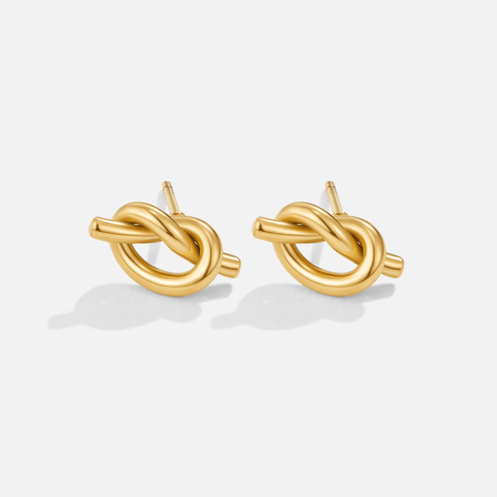 Adela Knot Earrings: Timeless Twists of Elegance
