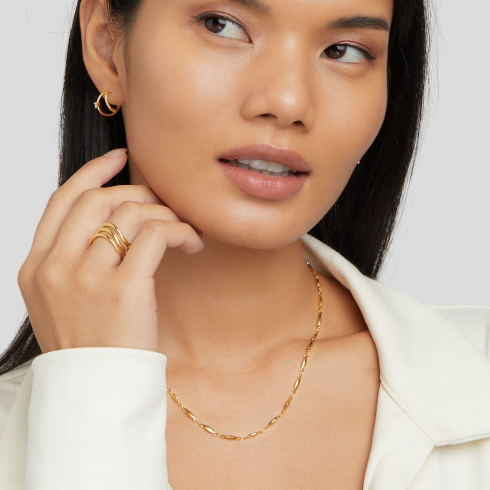 Luxe Loop Charm Necklace