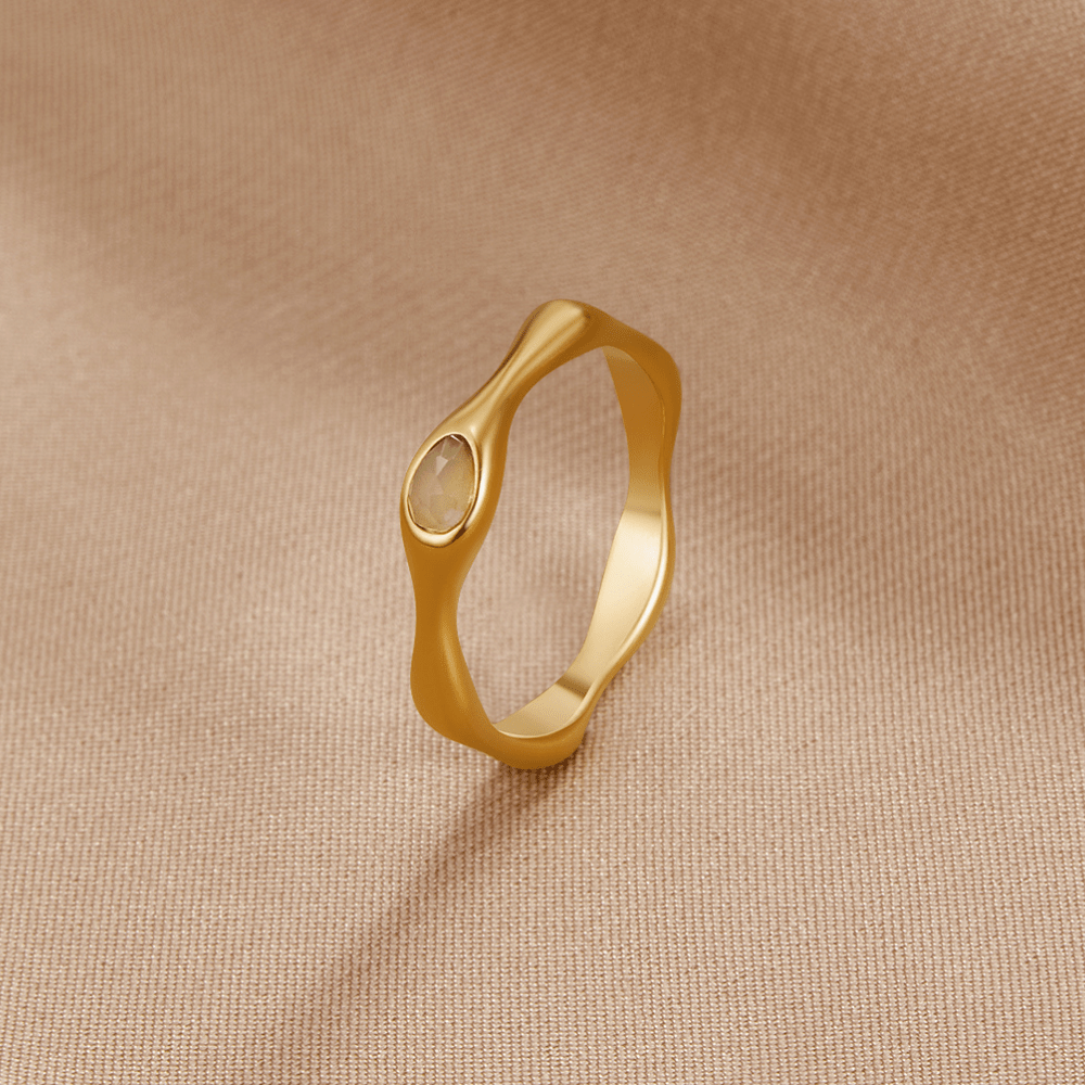 Tidal Elegance Ring