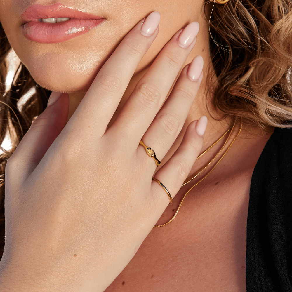 Tidal Elegance Ring