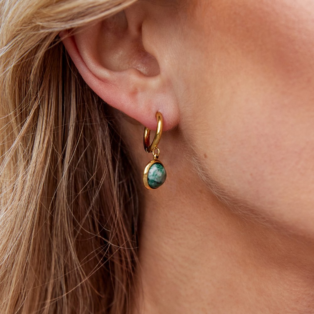 Enchanted Green Drops by Amelia