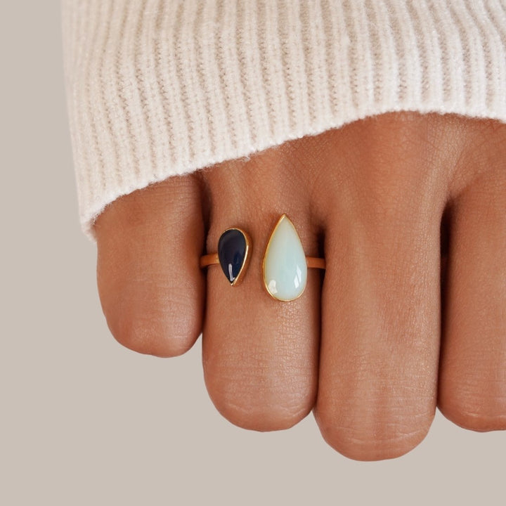 WhisperWave Drop Ring