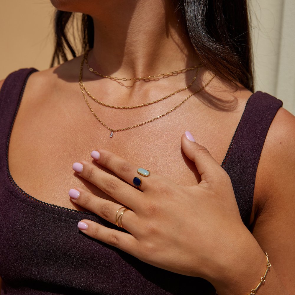 Tidal Whisper Ring