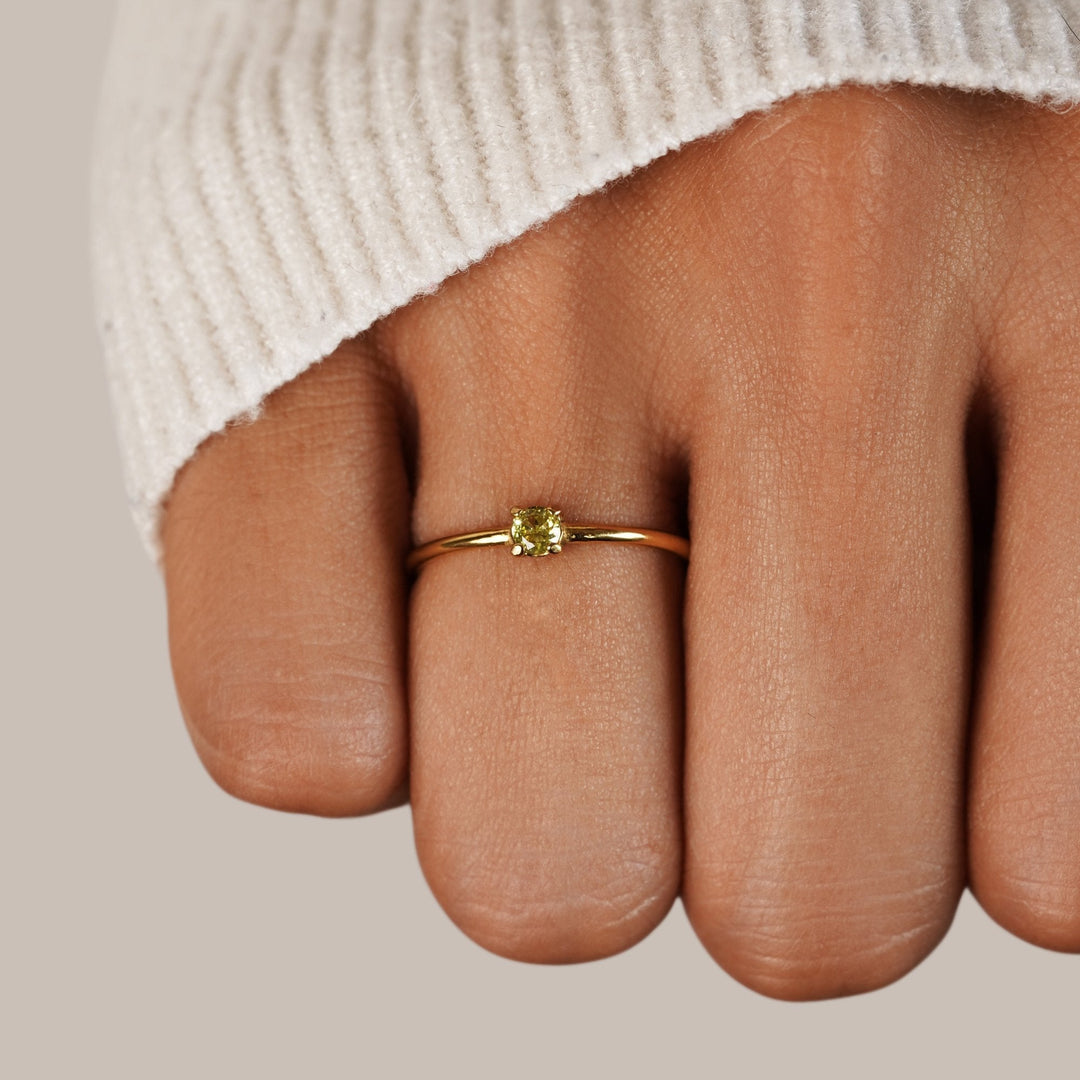 August Glow Elegance Ring