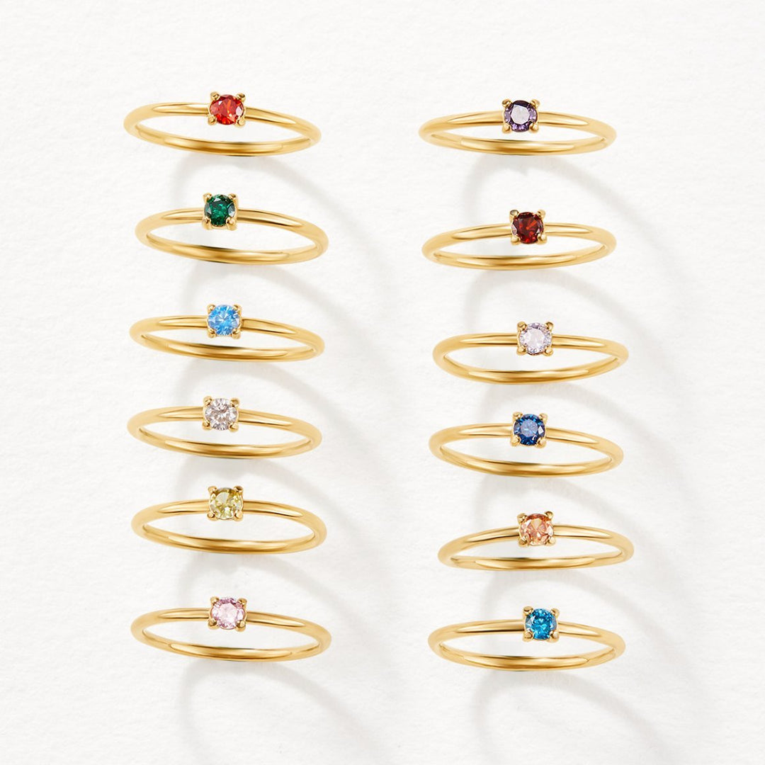 August Glow Elegance Ring