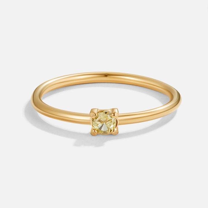 August Glow Elegance Ring