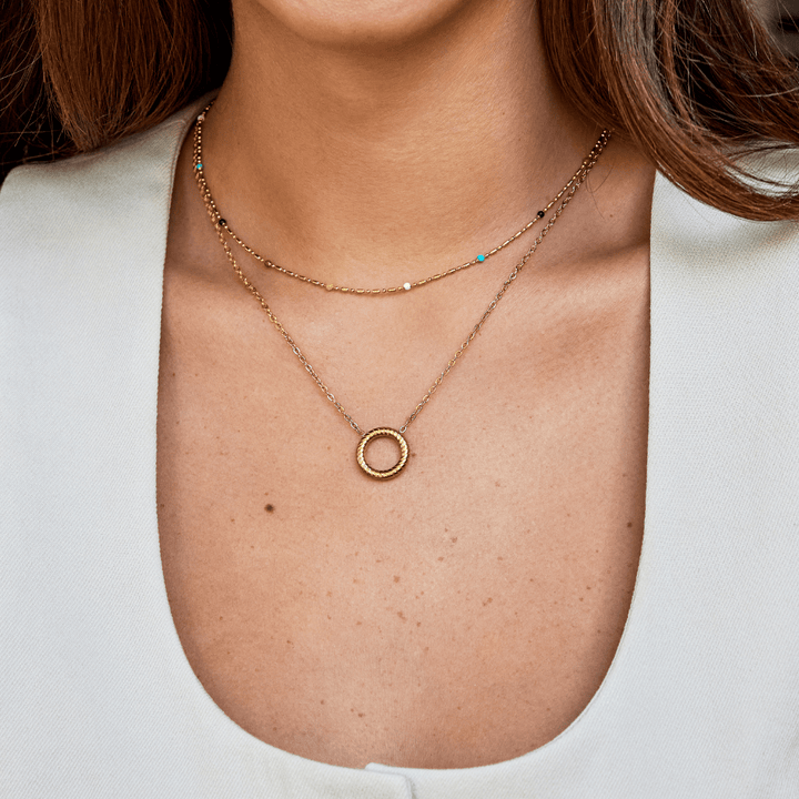 Avery Pendant: Timeless Circle of Grace