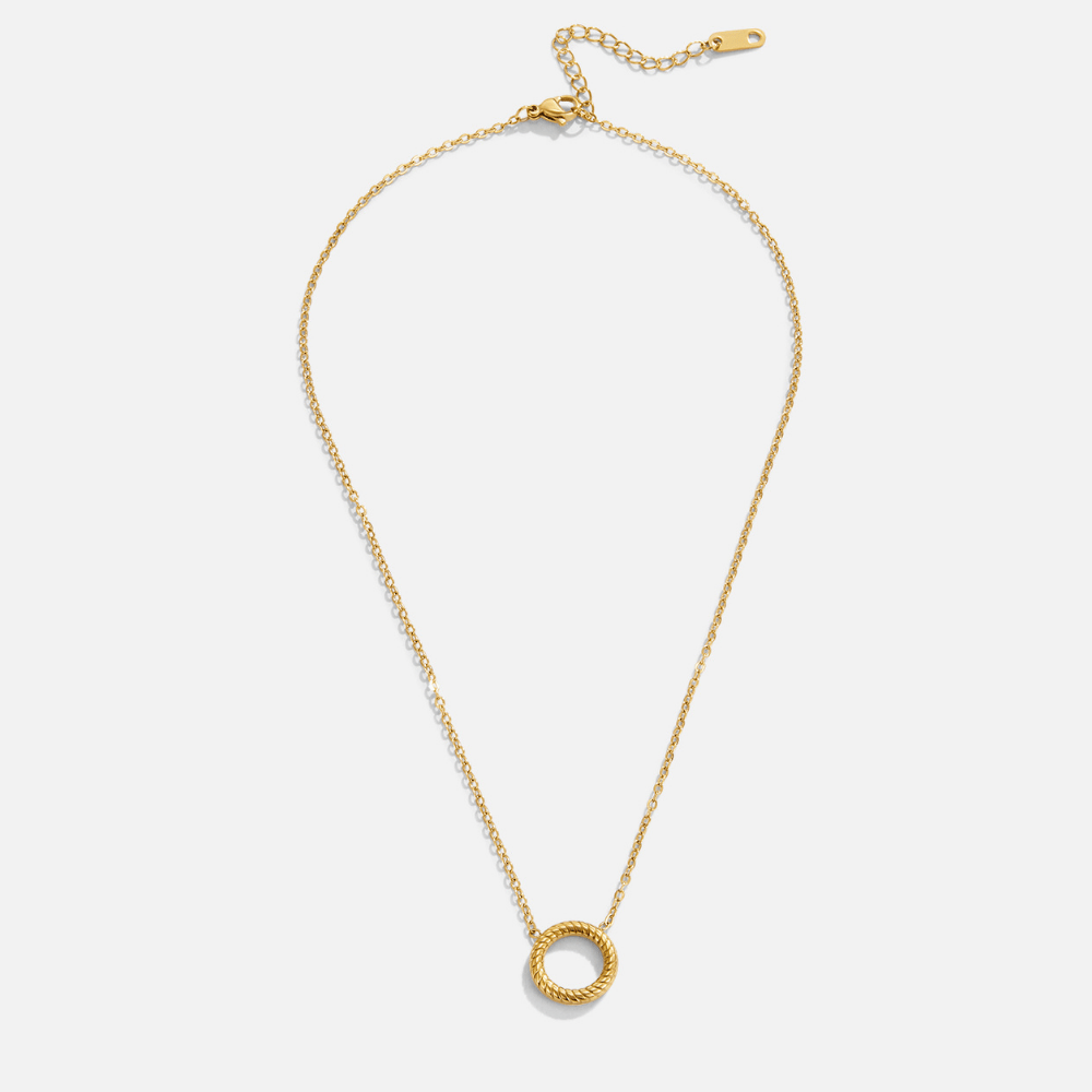 Avery Pendant: Timeless Circle of Grace