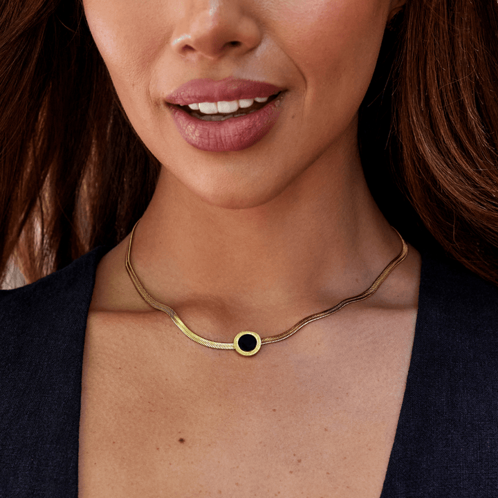 Midnight Blossom Glow Pendant