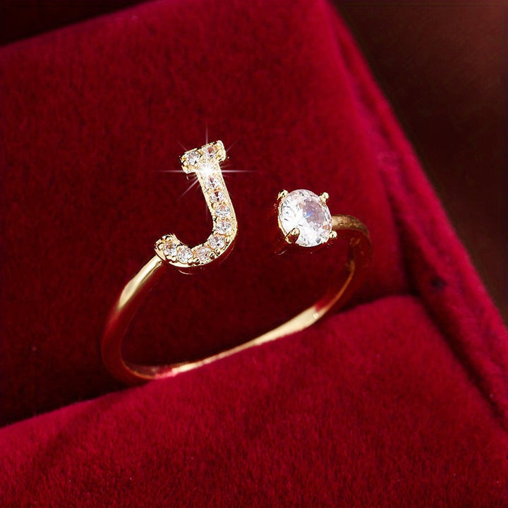 Letter – Initial Engraved in Light
