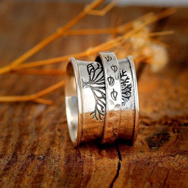 EverSpin Tree of Life Meditation Ring