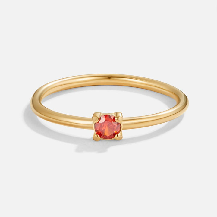 Radiant Glow Birthstone Charm