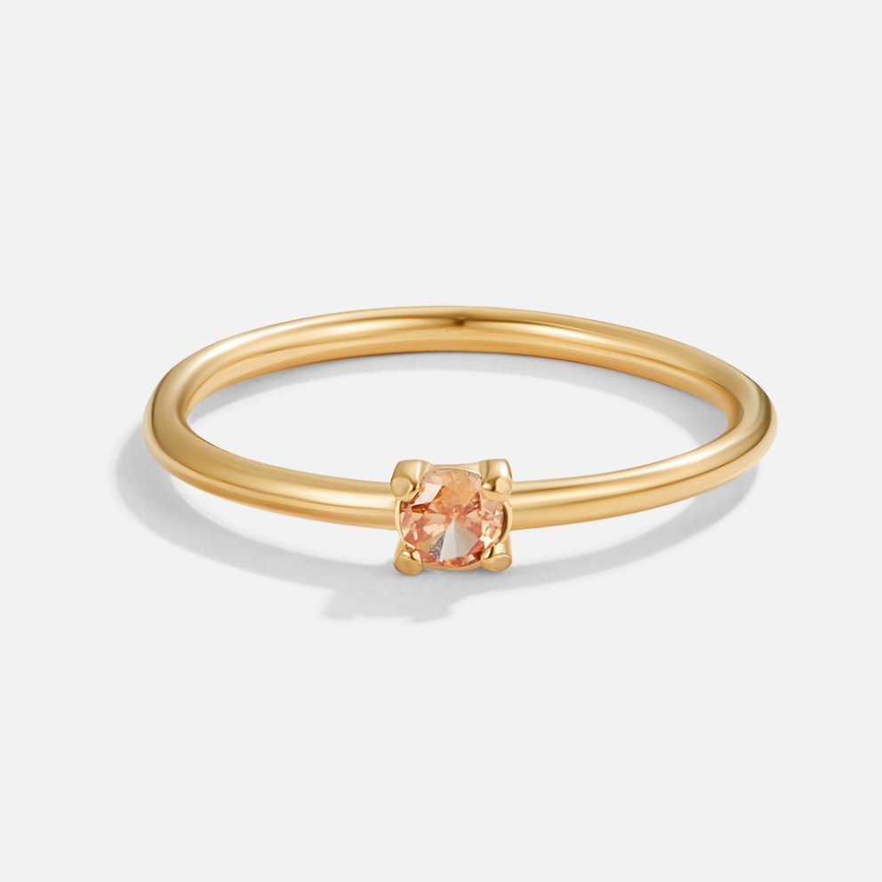 Radiant Glow Birthstone Charm