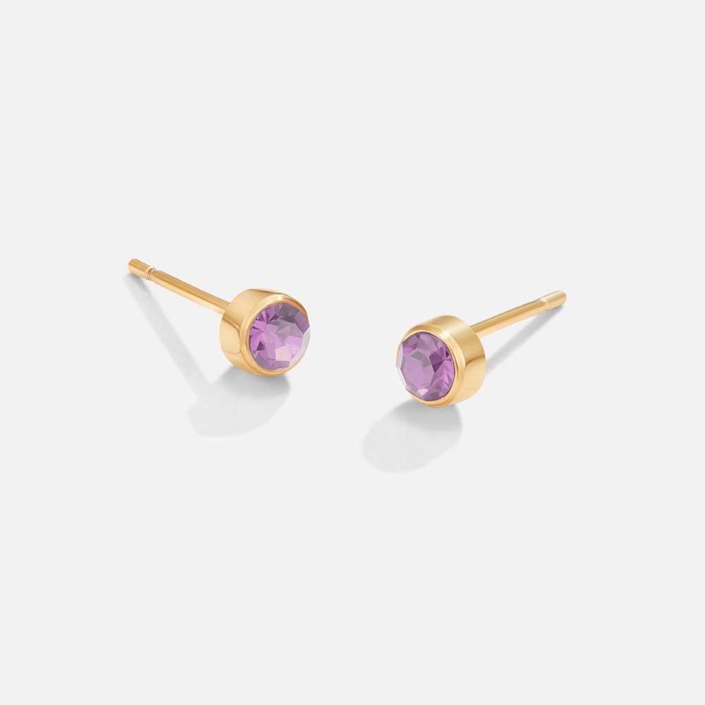 Radiant Spark Stud Earrings