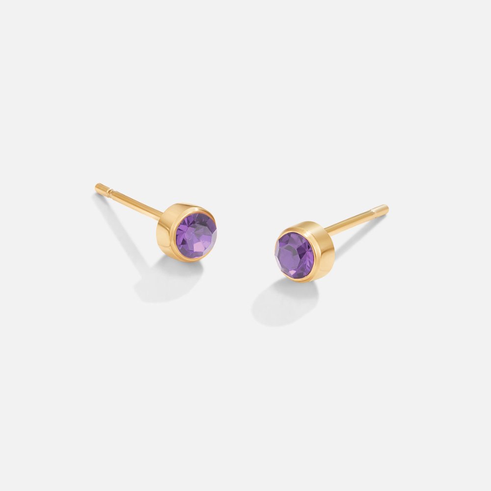 Radiant Spark Stud Earrings