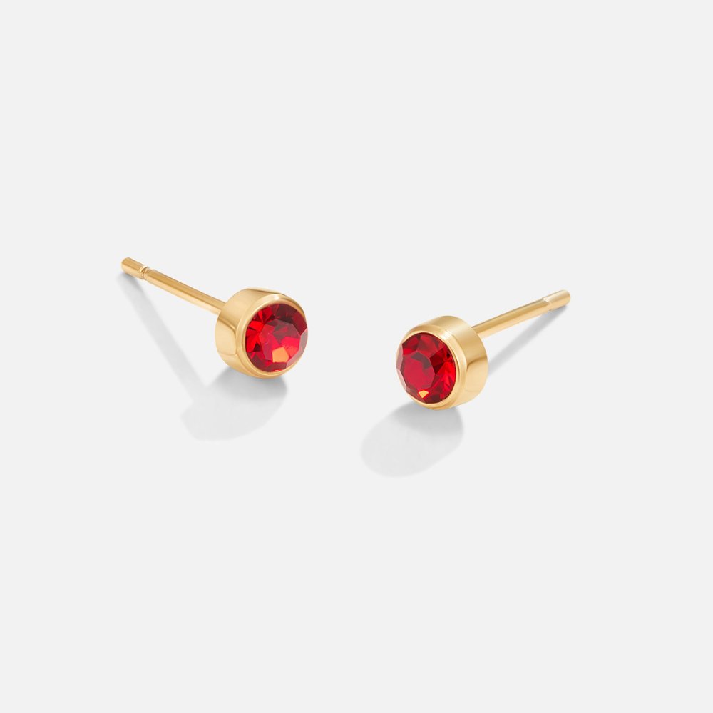 Radiant Spark Stud Earrings