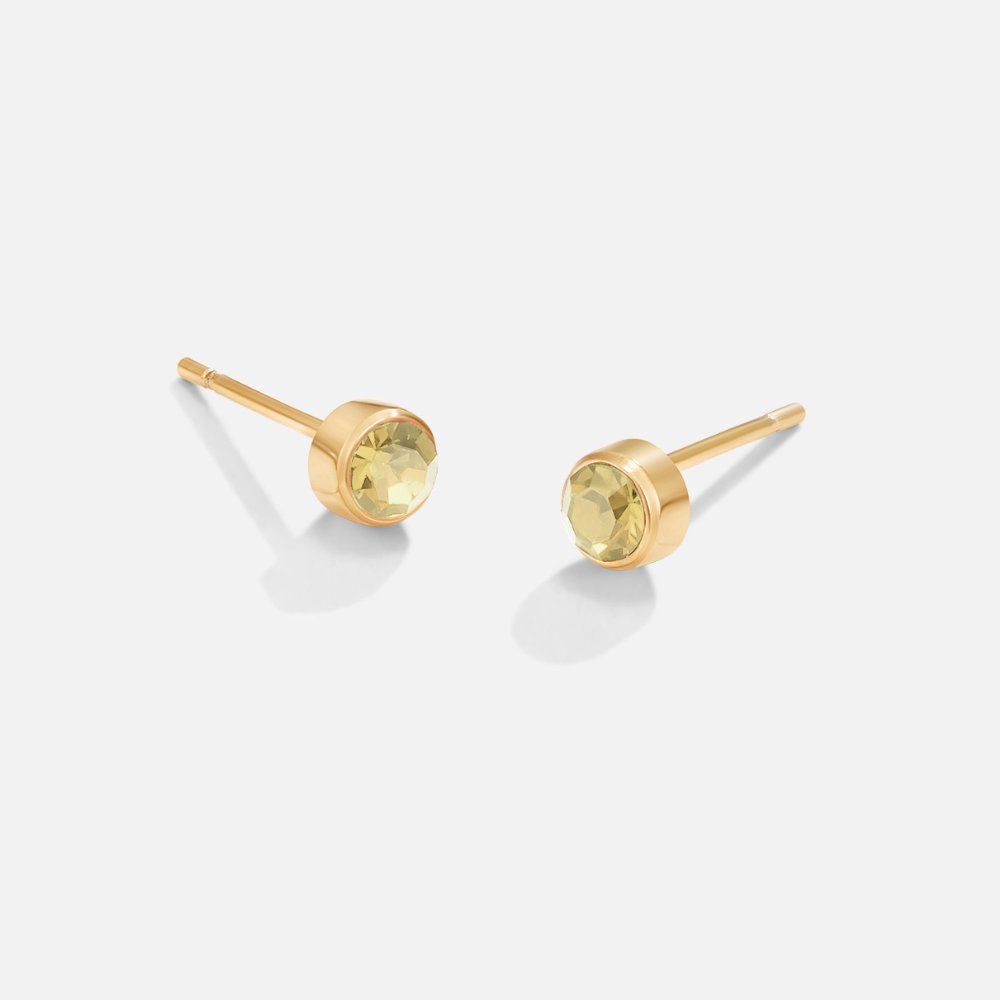 Radiant Spark Stud Earrings