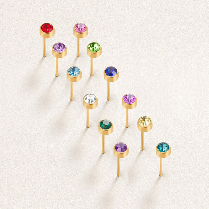 Radiant Spark Stud Earrings