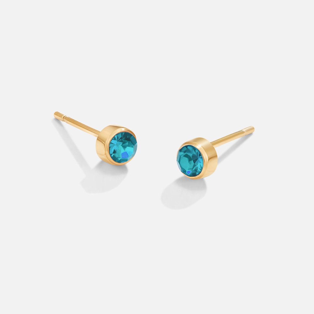 Radiant Spark Stud Earrings
