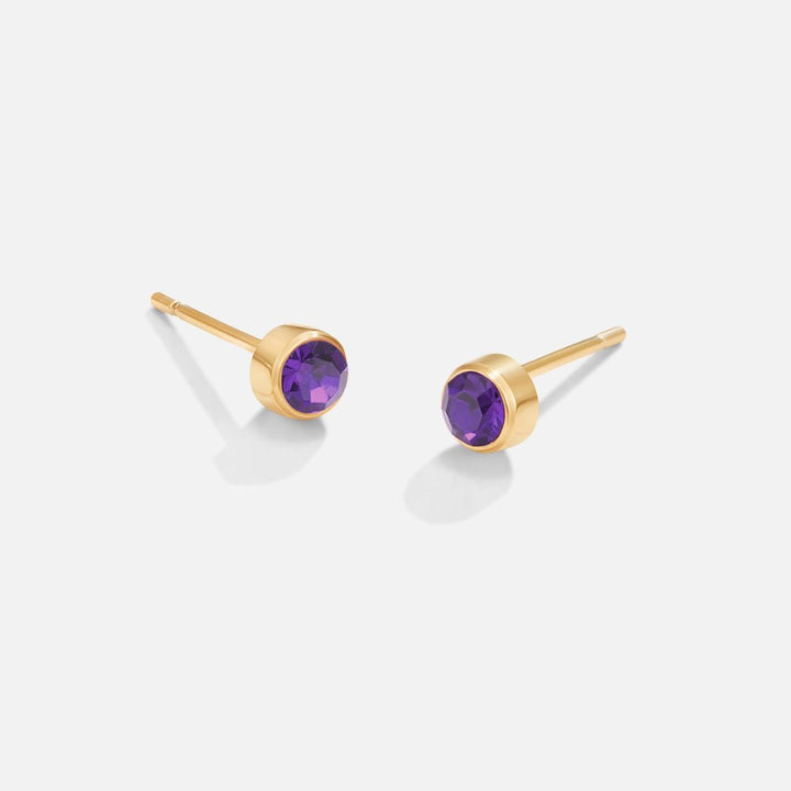 Radiant Spark Stud Earrings