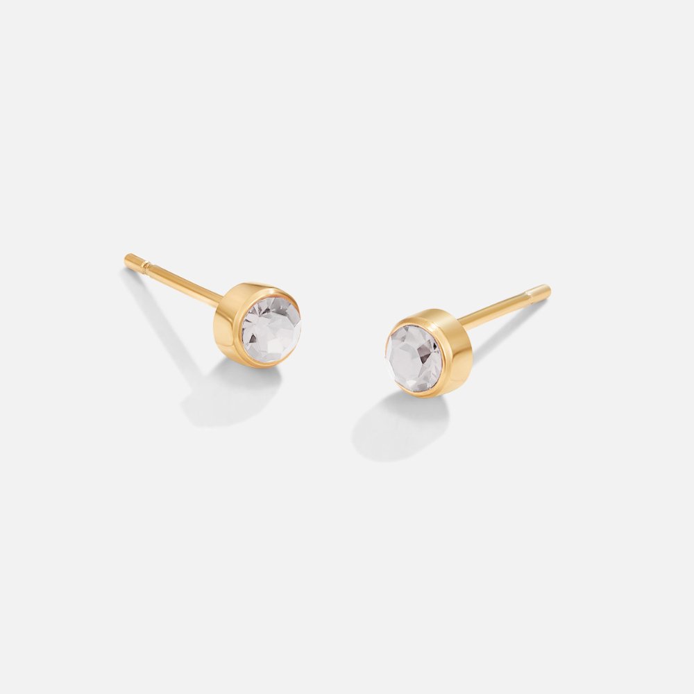 Radiant Spark Stud Earrings