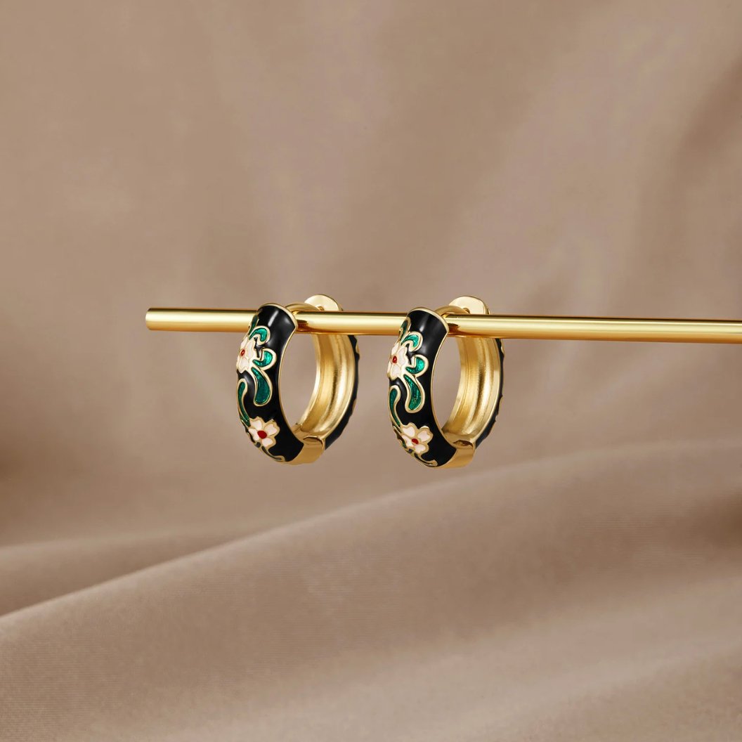 Bloom Bliss: Elegant Earrings