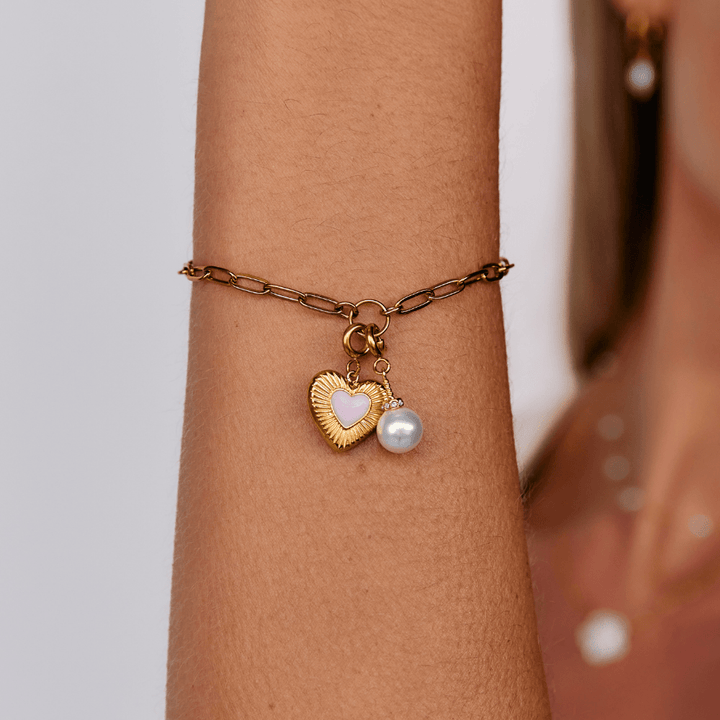 Radiant Rose Glow Charm