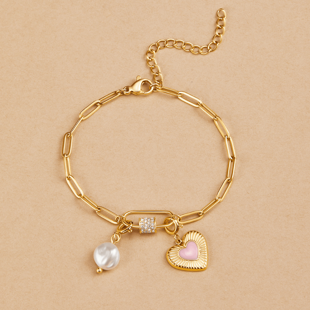 Radiant Rose Glow Charm