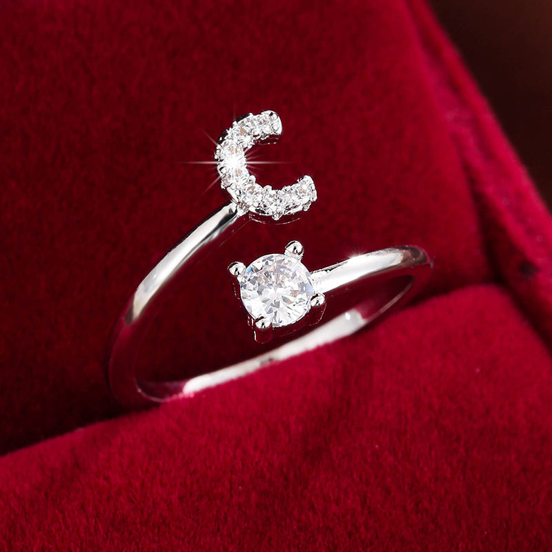 Letter – Initial Engraved in Light