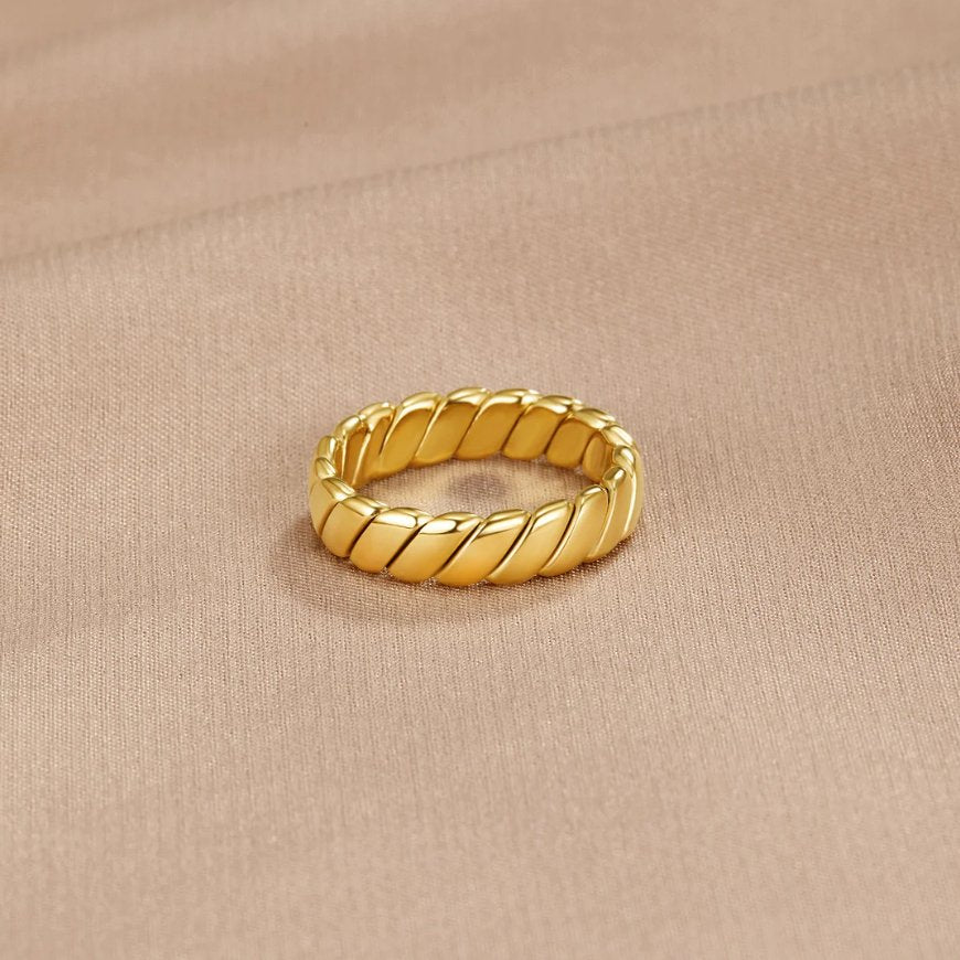 Endless Twist Ring by Calira