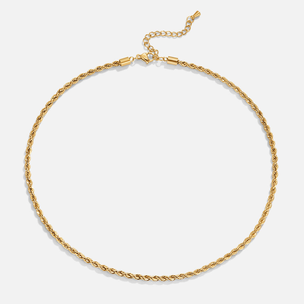 Golden Grace: The Calla Twist Necklace