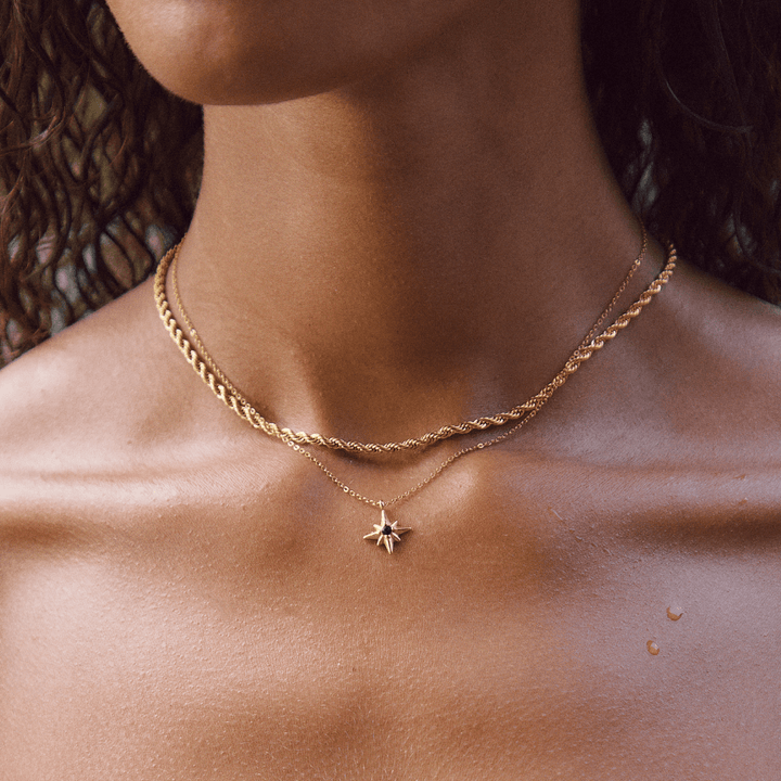 Golden Grace: The Calla Twist Necklace