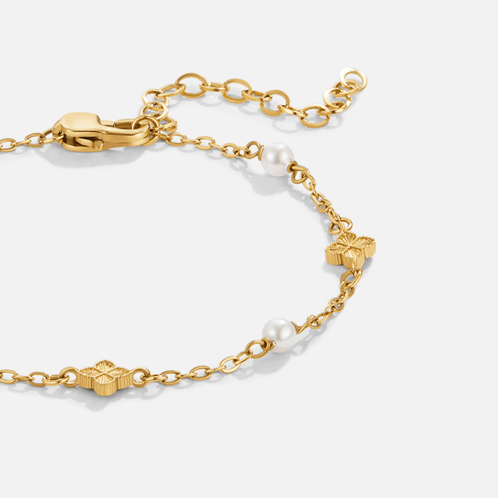 Camila’s Petal Charm Bracelet: Timeless Elegance