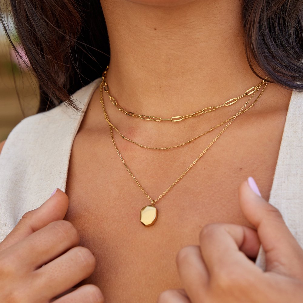 Camille’s Charm: Elegant Everyday Pendant