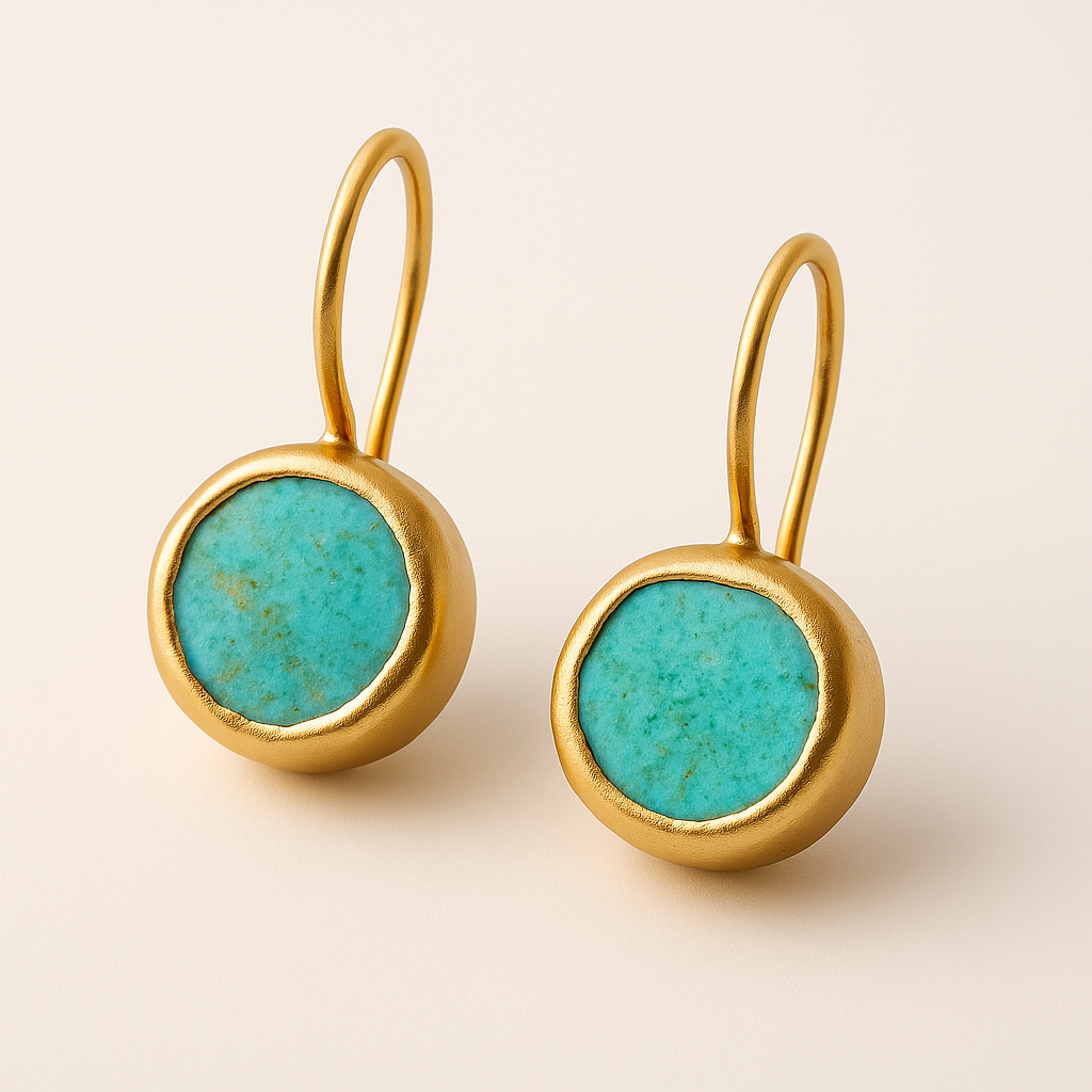 Radiant Blue Glow Earrings