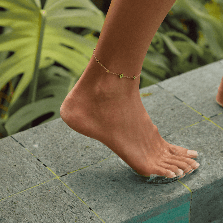 Charlie’s Golden Glow Ankle Charm