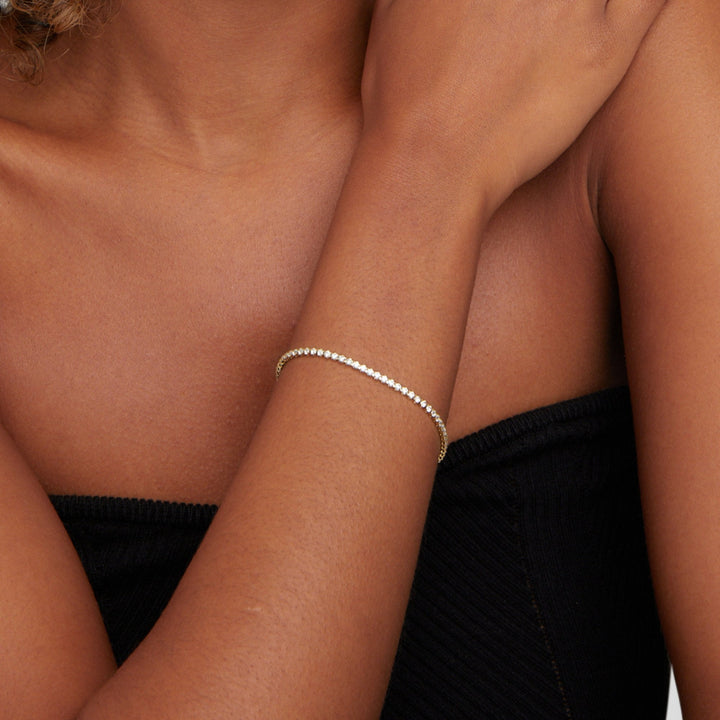 Cordelia: The Radiant Tennis Bracelet