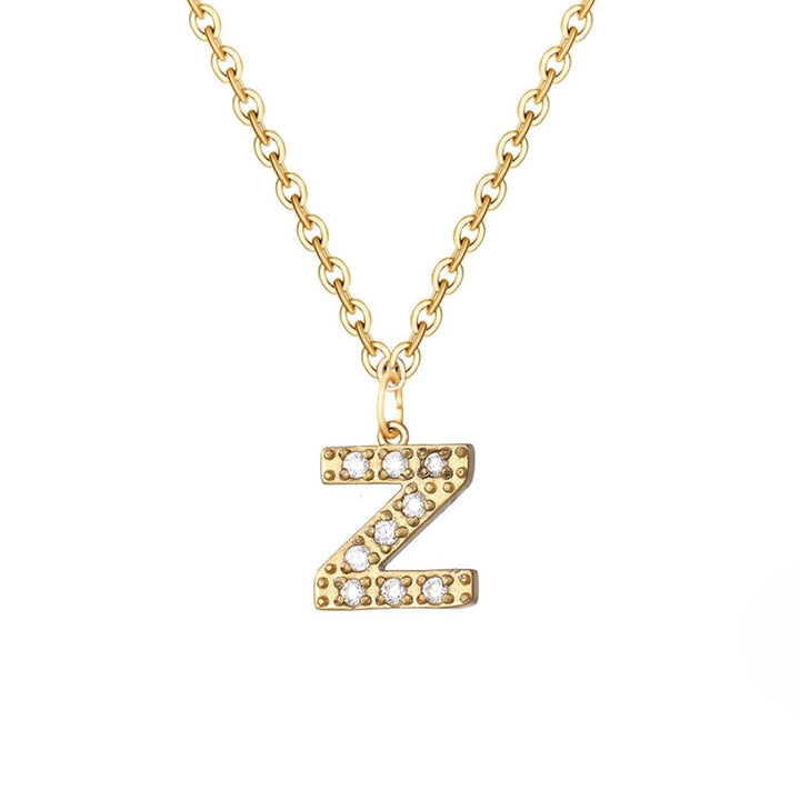 Sparkle Script Necklace