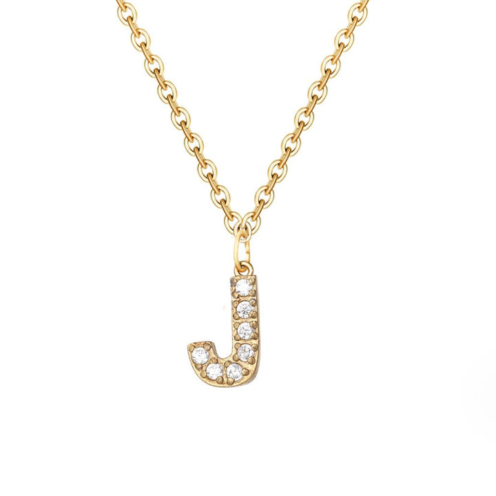 Sparkle Script Necklace