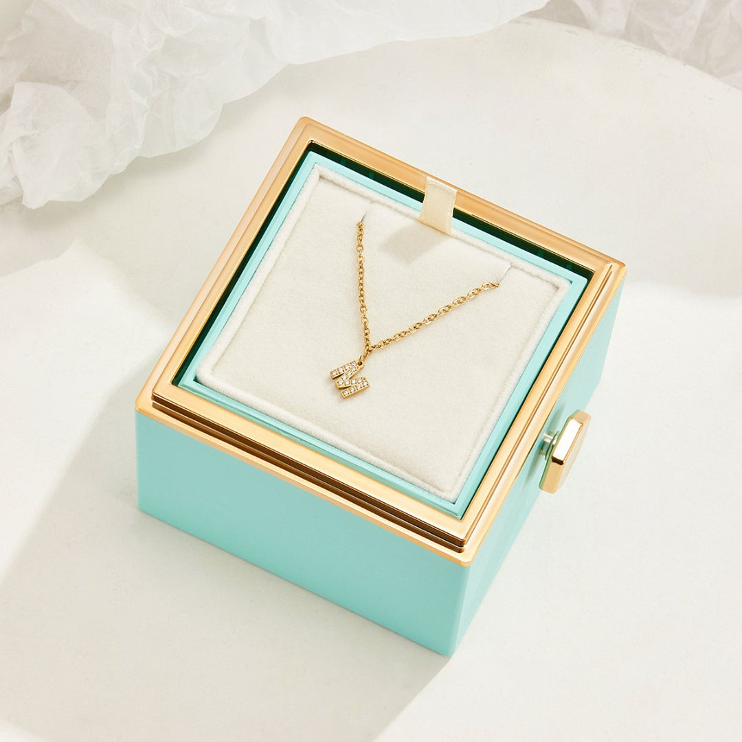Sparkle Script Necklace
