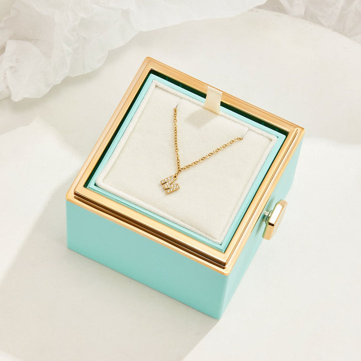 Sparkle Script Necklace